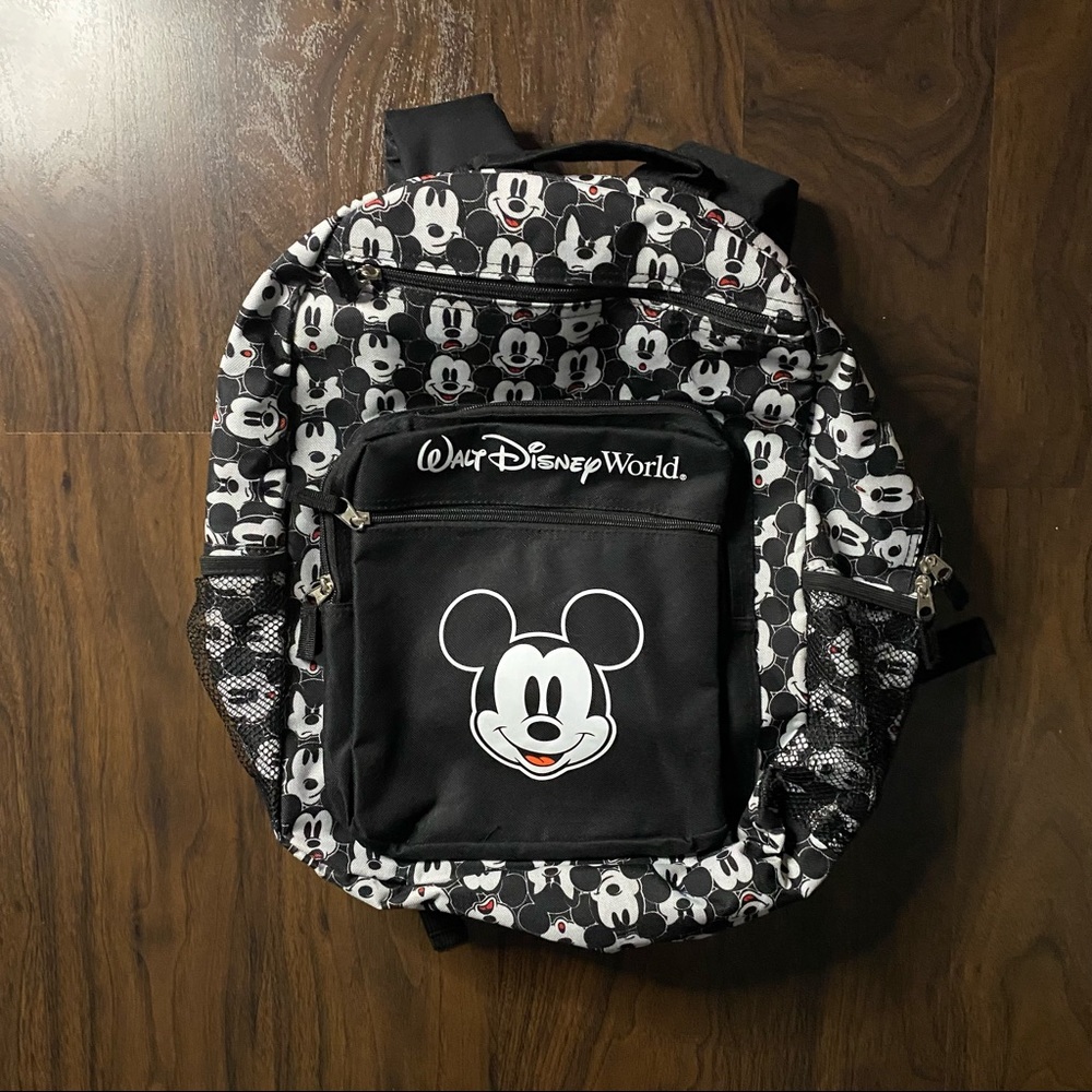 Black & White Walt Disney World Backpack